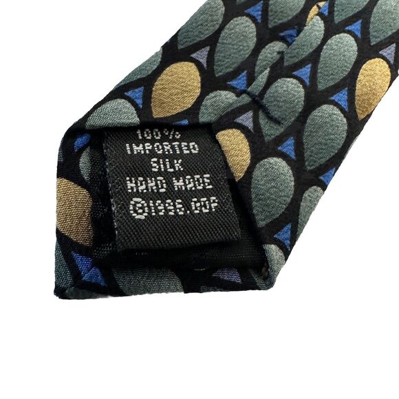 Vintage Grateful Dead Men's Silk Neck Tie Rainforest Second Set Geometric Print - Picture 5 of 9